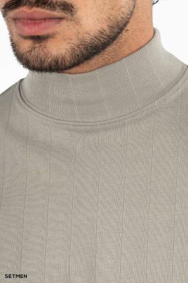 یقه اسکی مردانه آستین کوتاه