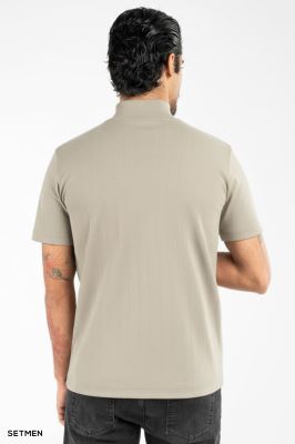 یقه اسکی مردانه آستین کوتاه