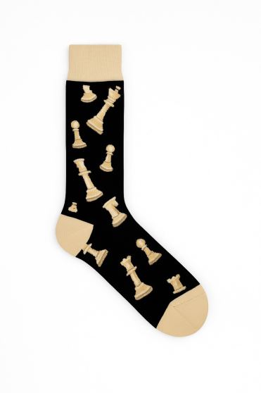 جوراب مردانه طرح دار