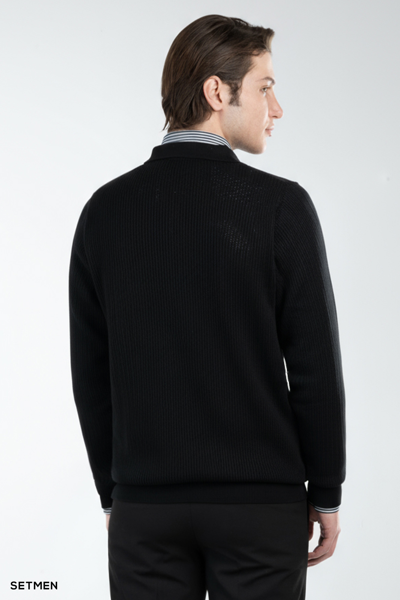 بافت مردانه نیم زیپ