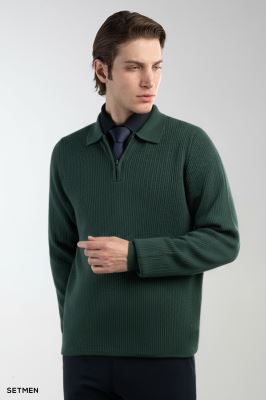 بافت مردانه نیم زیپ