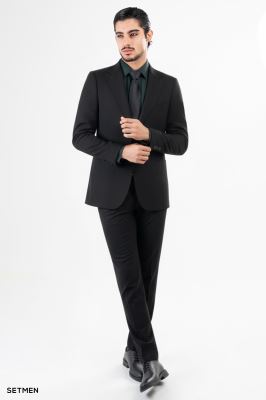 کت تک مردانه دو دکمه ساهارا