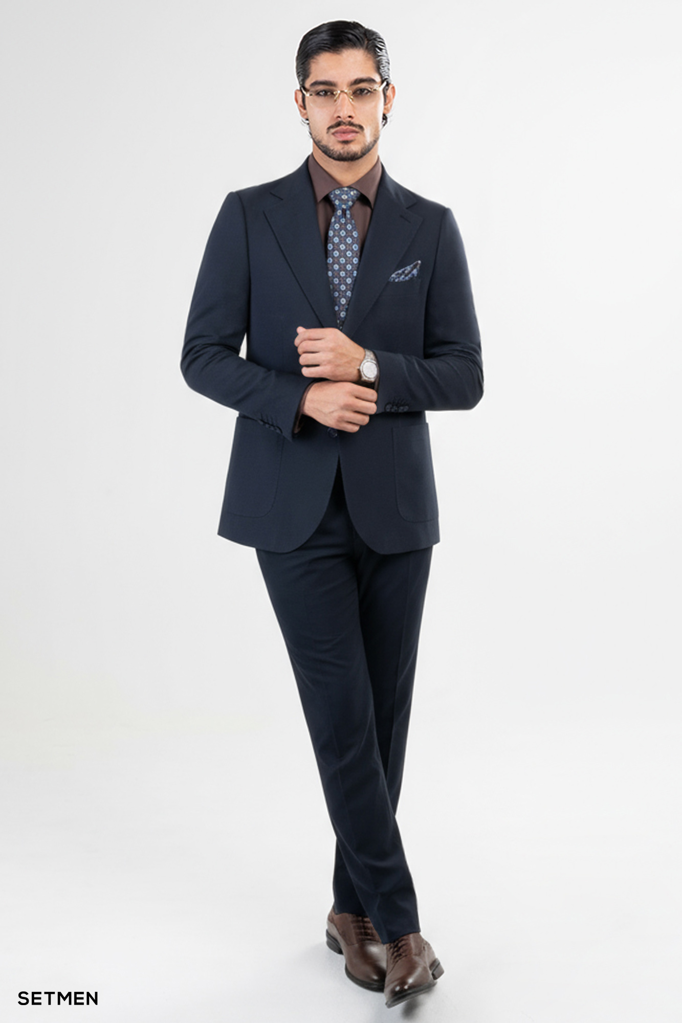 کت تک مردانه دو دکمه ساهارا