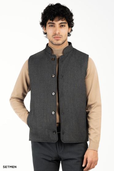 ژیله مردانه دکمه دار