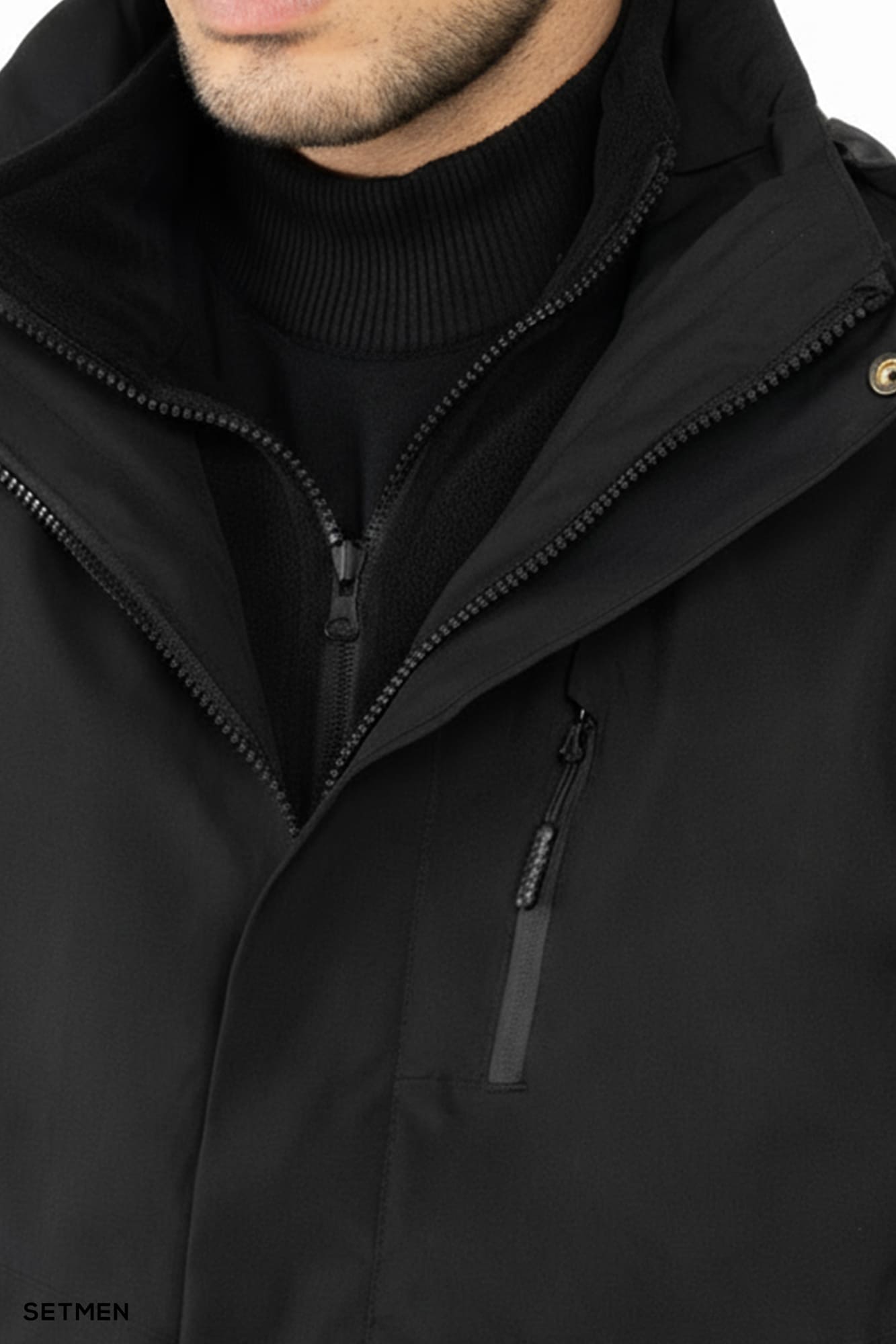 کاپشن مردانه دوپوش