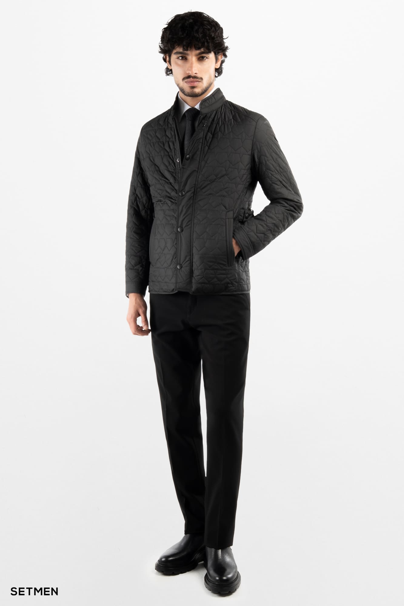 کاپشن مردانه کتی بدون آستر