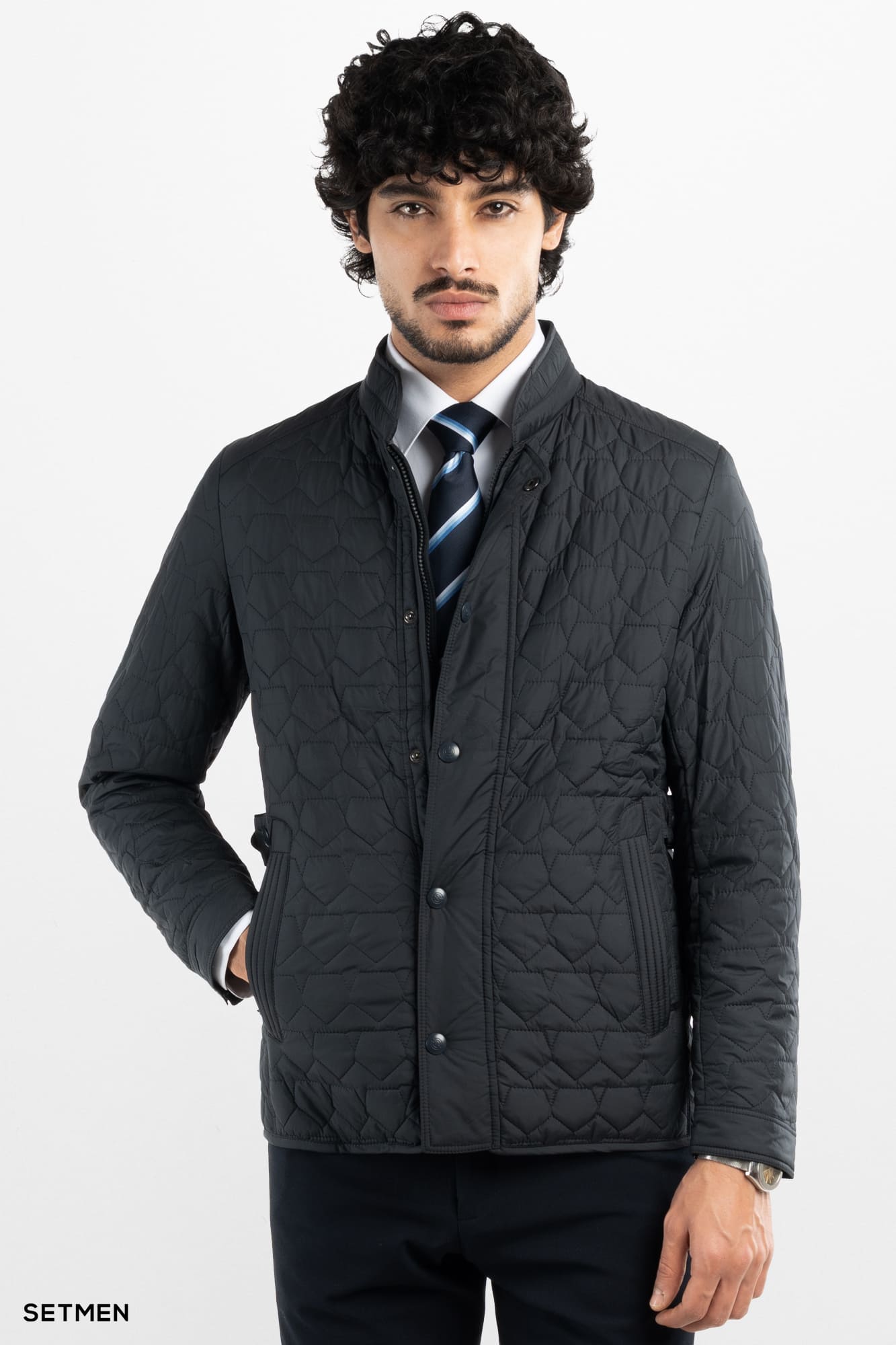 کاپشن مردانه کتی بدون آستر