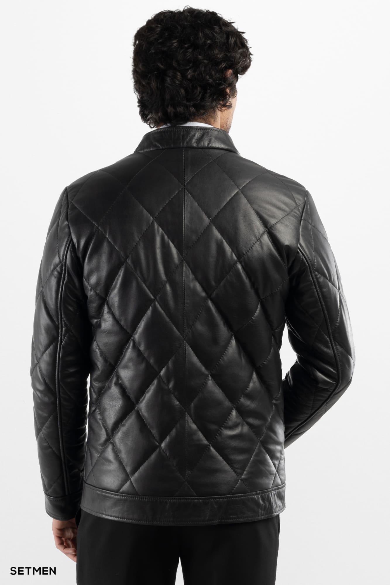 کاپشن مردانه چرم طبیعی