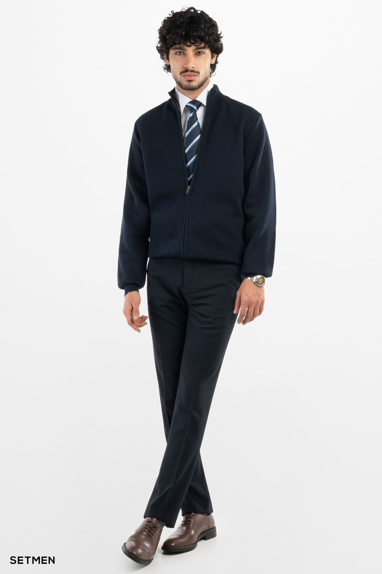 بافت مردانه تمام زیپ