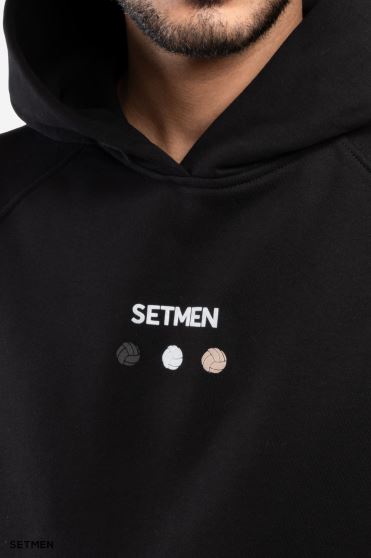 هودی مردانه ست من طرح توپ والیبال